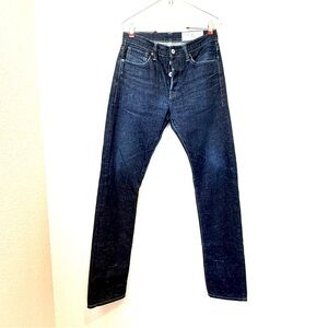 Rogue Territory Indigo Standard Issue Relaxed Taper Jeans Neppy